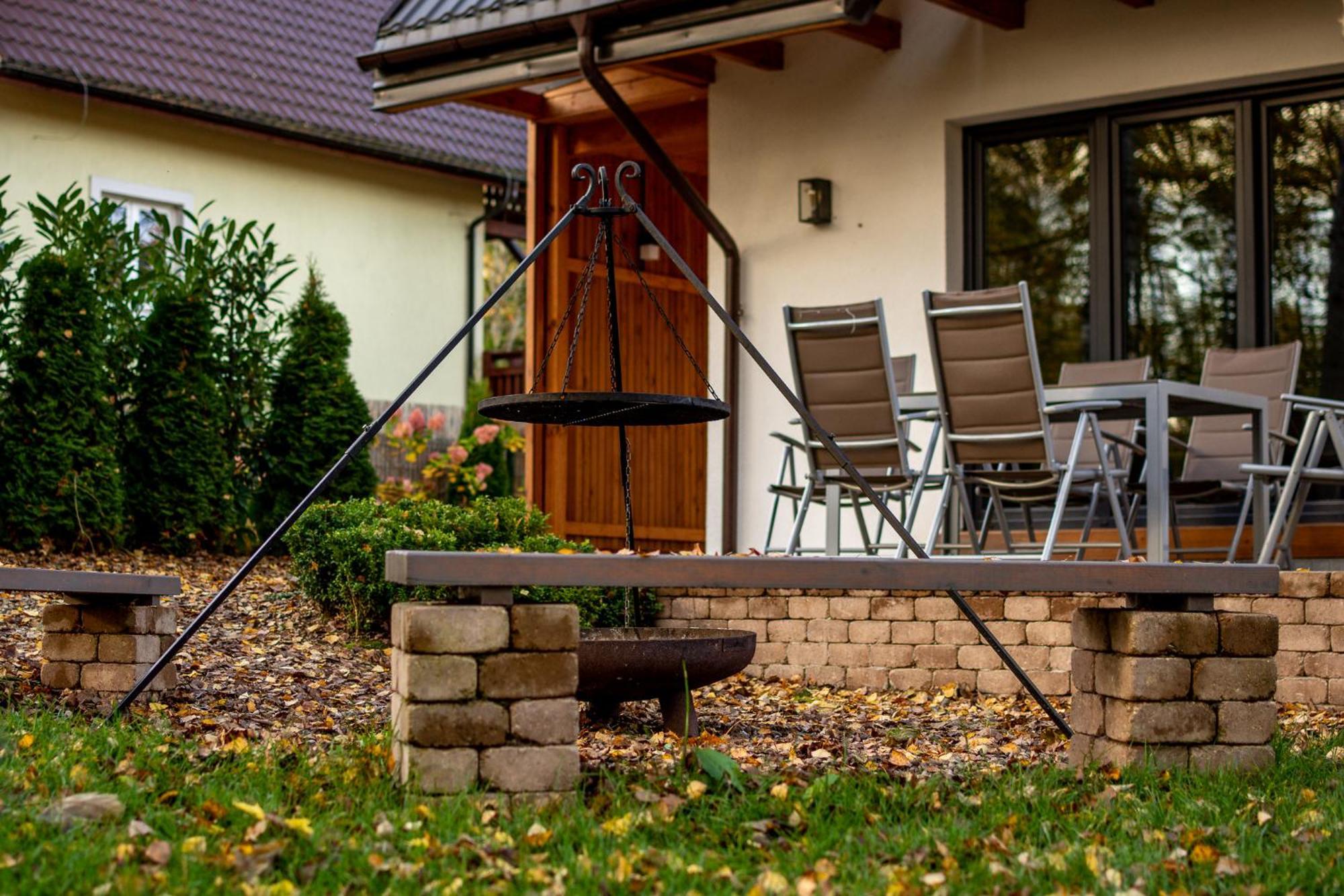 Mazursko - Komfortowe Domy 8 Osobowe Nad Jeziorem, Balia Lub Sauna เครโตวิเนย์ ภายนอก รูปภาพ
