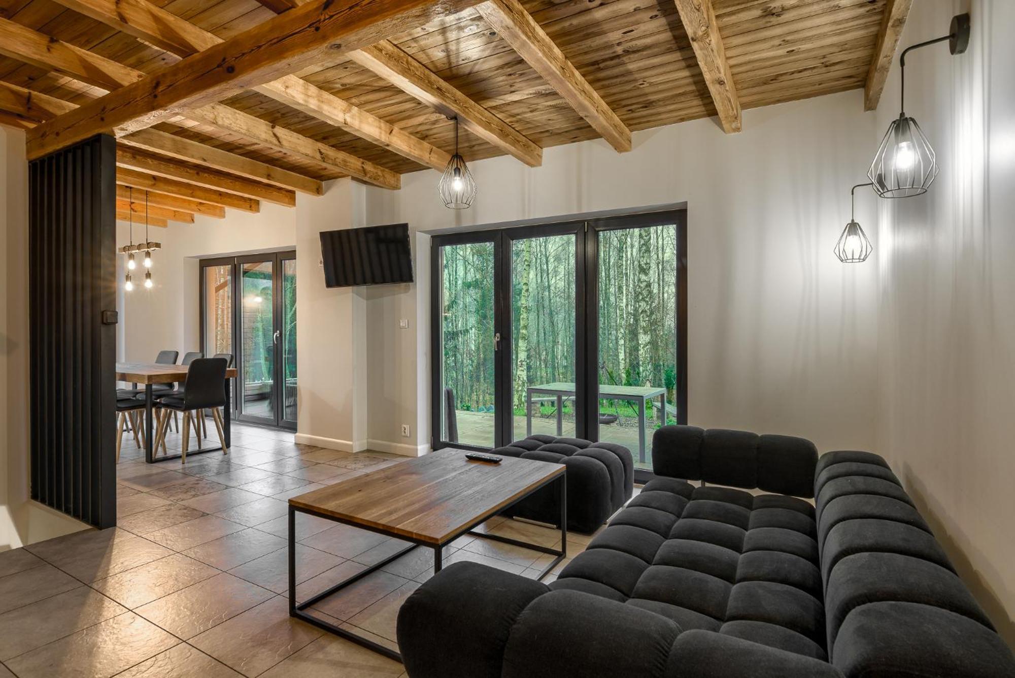Mazursko - Komfortowe Domy 8 Osobowe Nad Jeziorem, Balia Lub Sauna เครโตวิเนย์ ภายนอก รูปภาพ
