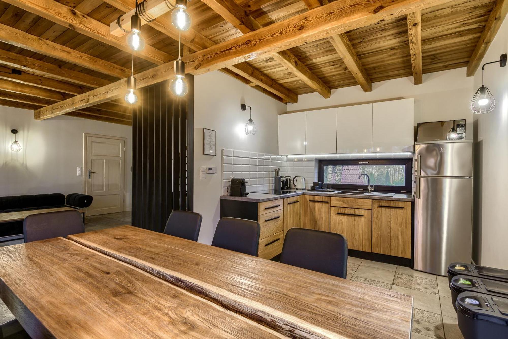 Mazursko - Komfortowe Domy 8 Osobowe Nad Jeziorem, Balia Lub Sauna เครโตวิเนย์ ภายนอก รูปภาพ