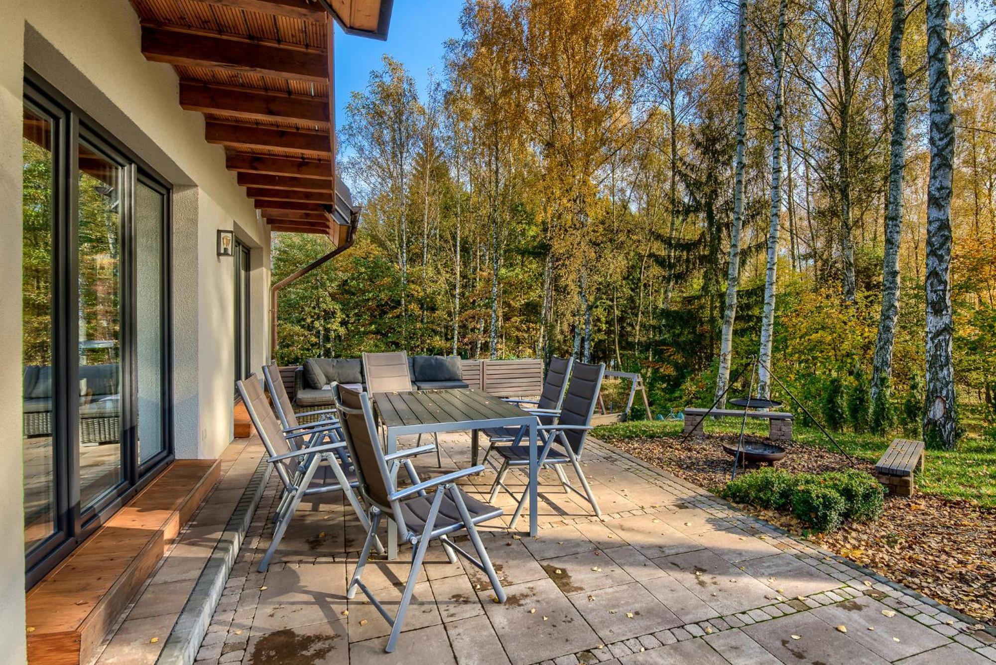 Mazursko - Komfortowe Domy 8 Osobowe Nad Jeziorem, Balia Lub Sauna เครโตวิเนย์ ภายนอก รูปภาพ