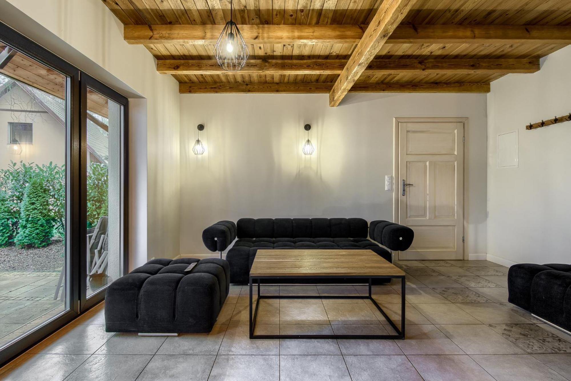 Mazursko - Komfortowe Domy 8 Osobowe Nad Jeziorem, Balia Lub Sauna เครโตวิเนย์ ภายนอก รูปภาพ
