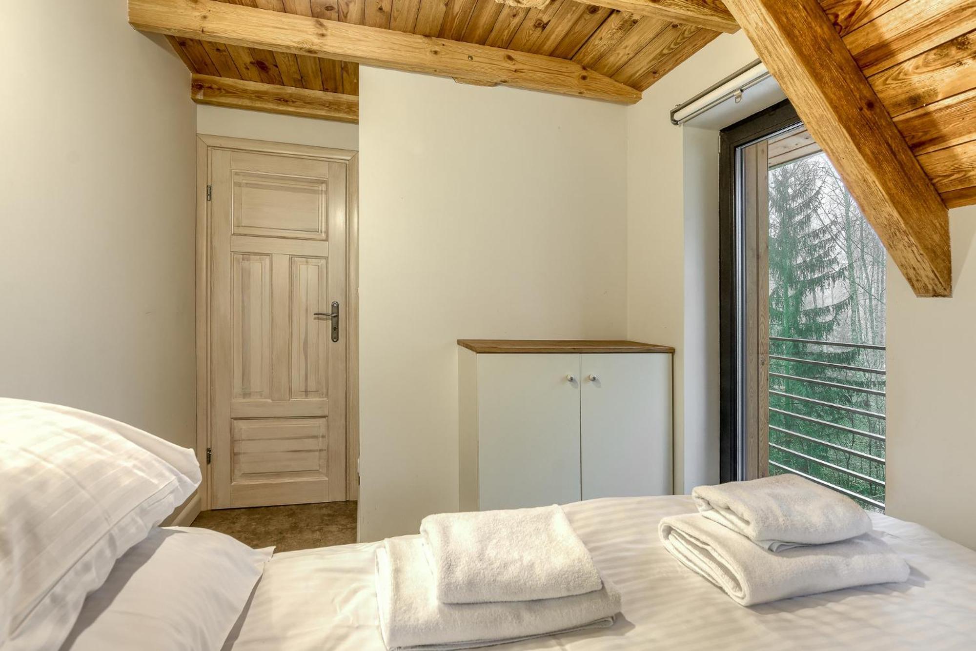 Mazursko - Komfortowe Domy 8 Osobowe Nad Jeziorem, Balia Lub Sauna เครโตวิเนย์ ภายนอก รูปภาพ