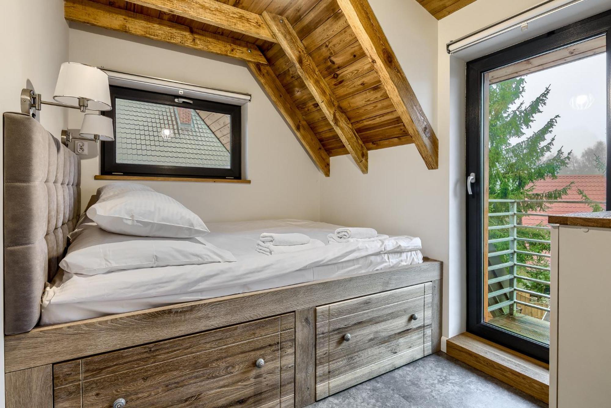 Mazursko - Komfortowe Domy 8 Osobowe Nad Jeziorem, Balia Lub Sauna เครโตวิเนย์ ภายนอก รูปภาพ