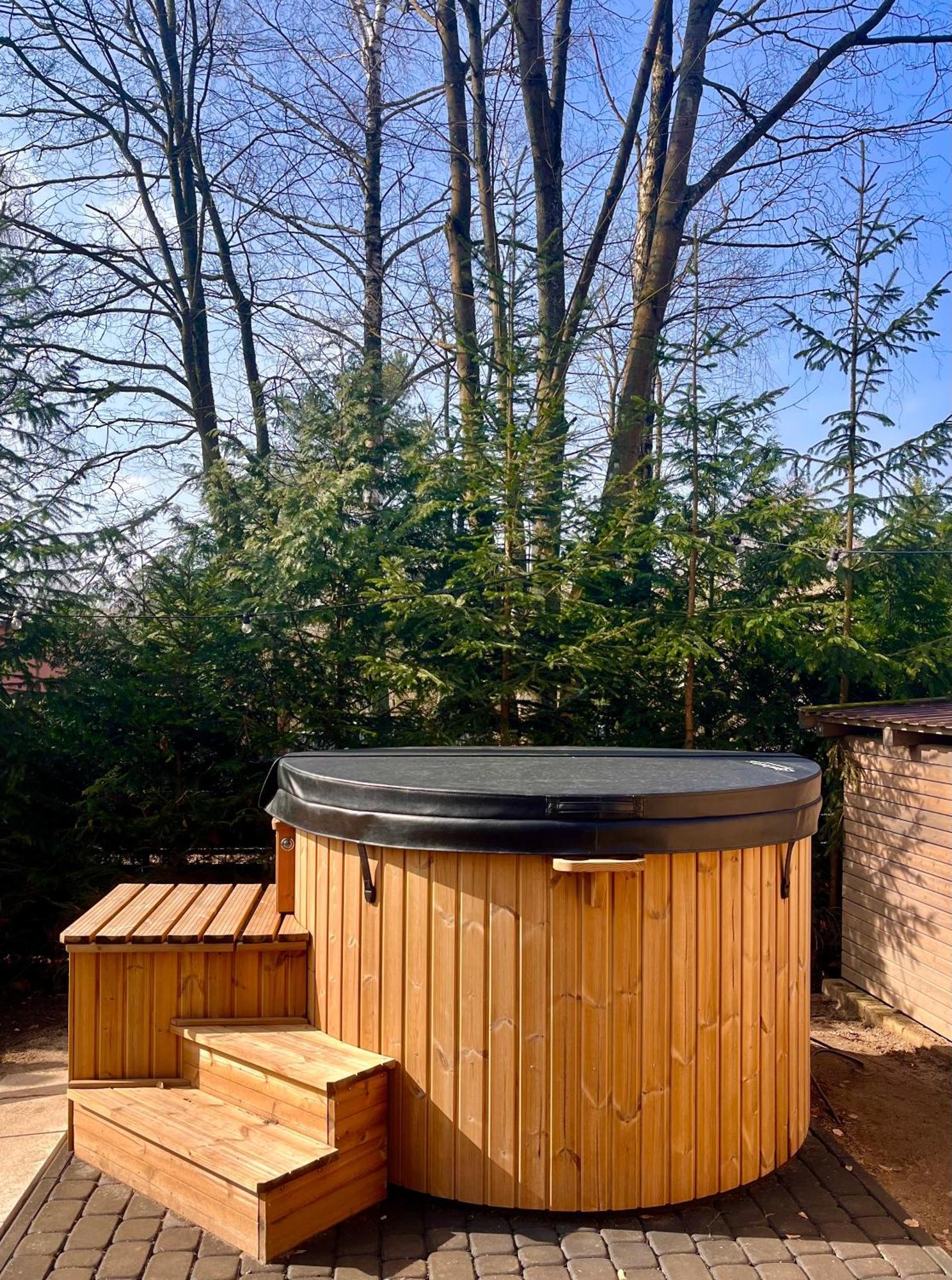 Mazursko - Komfortowe Domy 8 Osobowe Nad Jeziorem, Balia Lub Sauna เครโตวิเนย์ ภายนอก รูปภาพ
