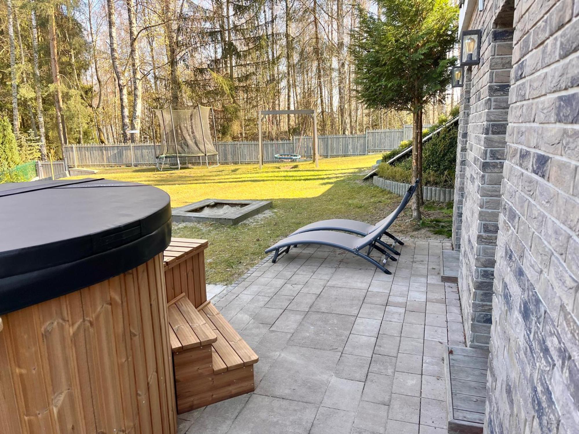 Mazursko - Komfortowe Domy 8 Osobowe Nad Jeziorem, Balia Lub Sauna เครโตวิเนย์ ภายนอก รูปภาพ