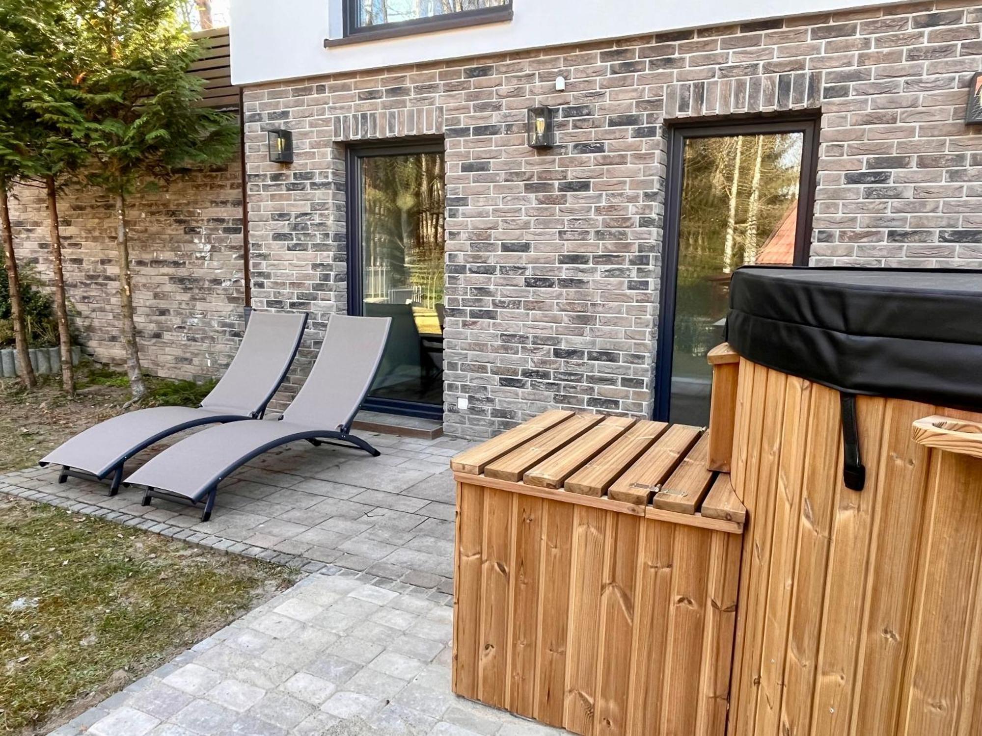 Mazursko - Komfortowe Domy 8 Osobowe Nad Jeziorem, Balia Lub Sauna เครโตวิเนย์ ภายนอก รูปภาพ